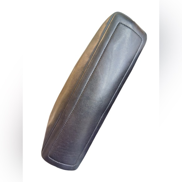 Vintage Coach Legacy 9861 Navy Leather Shoulder Bag - Picture 7 of 9